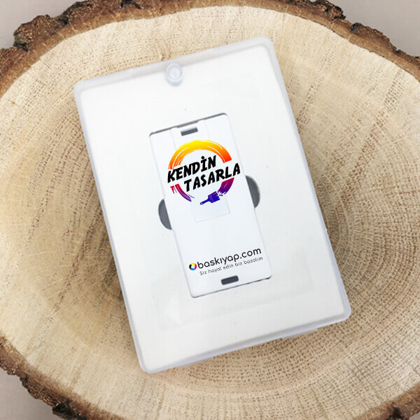 Kişiye Özel Mini Kart Usb Flash Bellek 32 Gb görsel